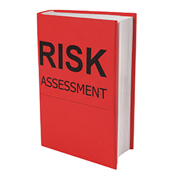 Book titled risk assessment