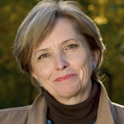 Portrait of an older woman smiling